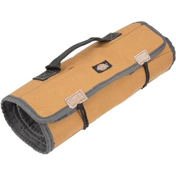 Large Wrench/Screwdriver Organizer Roll for Mechanics, 23 Tool Pockets, Durable - Picture 6 of 6